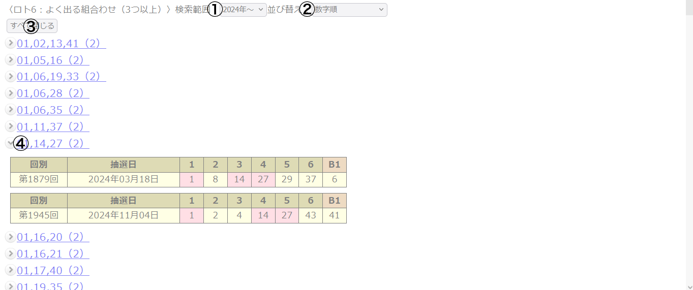 組合わせの画像